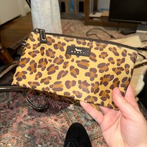Scout Leopard Print Wristlet